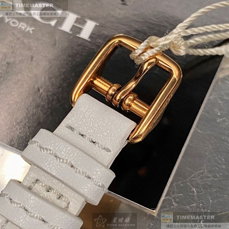 COACH:手錶,型號:CH00148,女錶28mm玫瑰金錶殼貝母錶面真皮皮革錶帶款-細節圖7