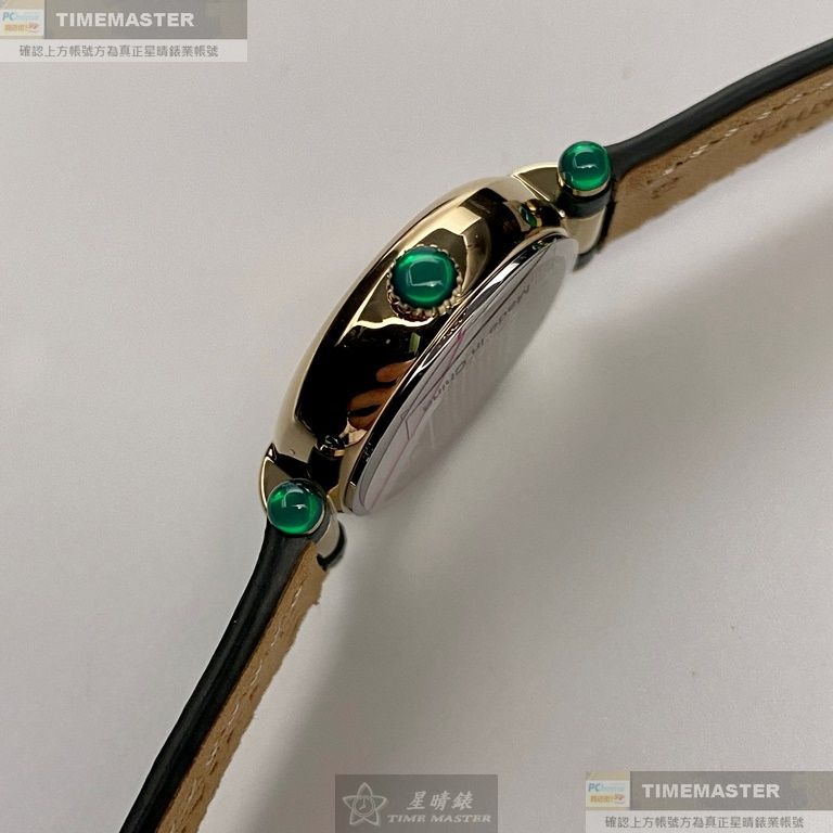 COACH:手錶,型號:CH00157,女錶26mm金色錶殼貝母錶面真皮皮革錶帶款-細節圖6