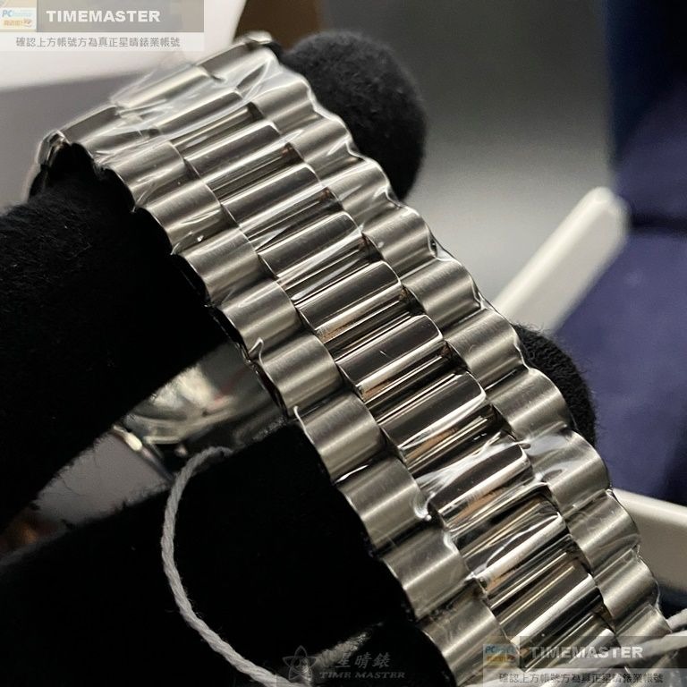 MASERATI:手錶,型號:R8853146002,男女通用錶46mm銀錶殼寶藍色錶面精鋼錶帶款-細節圖9