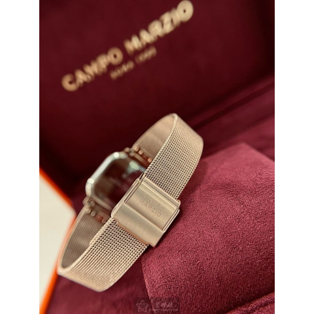 CampoMarzio手錶,編號CMW0021,26mm玫瑰金錶殼,玫瑰金色錶帶款-細節圖3
