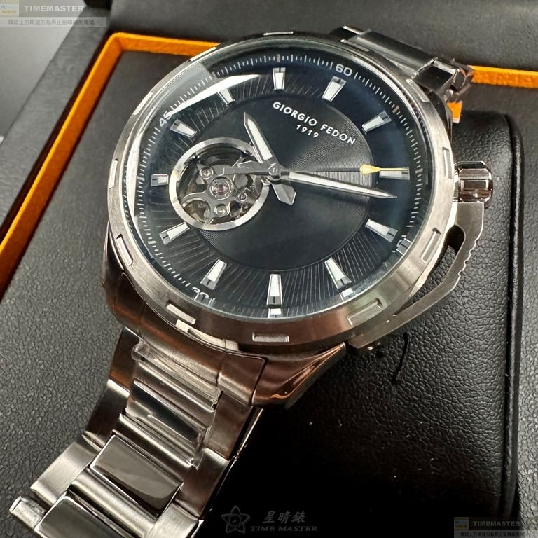 GiorgioFedon1919手錶,編號GF00130,42mm銀錶殼,銀色錶帶款-細節圖2