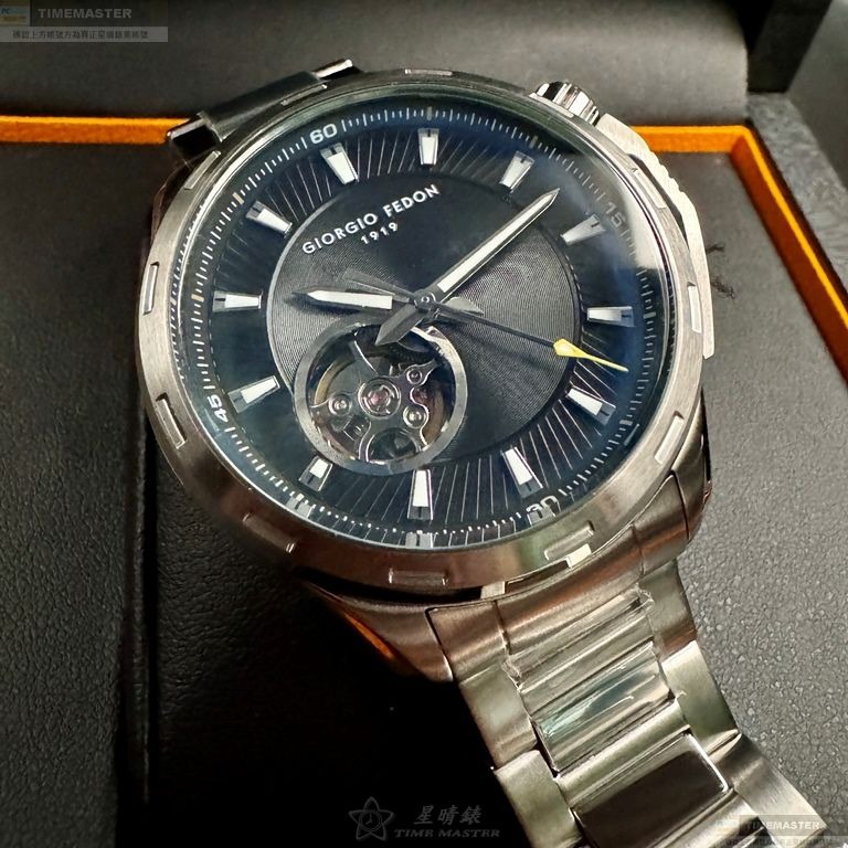 GiorgioFedon1919手錶,編號GF00130,42mm銀錶殼,銀色錶帶款-細節圖3