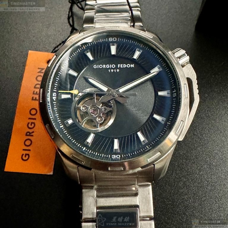 GiorgioFedon1919手錶,編號GF00130,42mm銀錶殼,銀色錶帶款-細節圖8