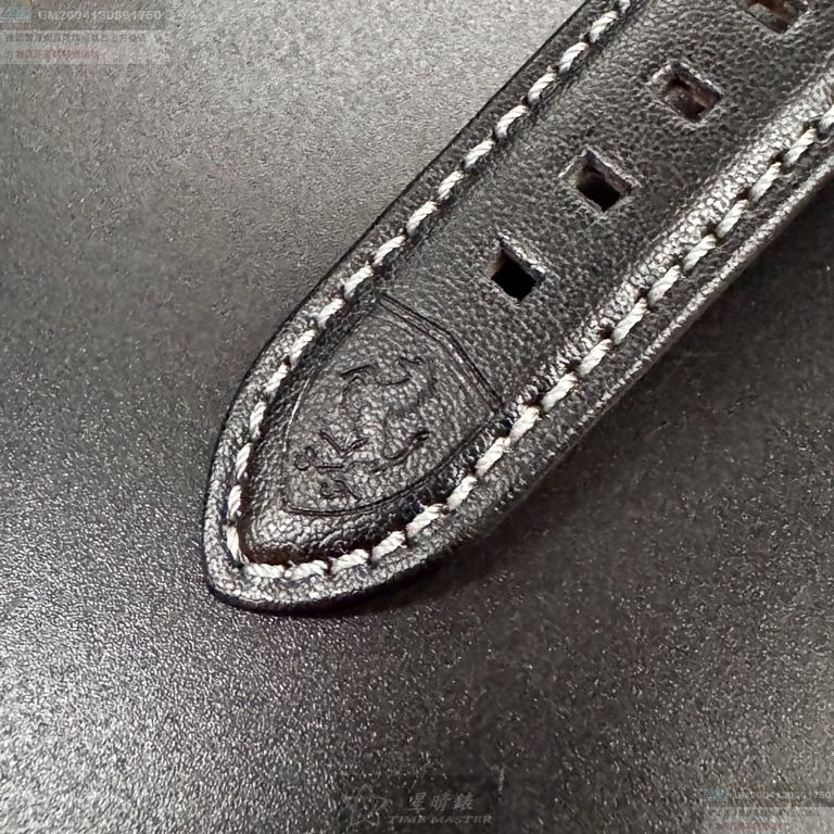 FERRARI手錶,編號FE00095,42mm玫瑰金錶殼,深黑色錶帶款-細節圖9