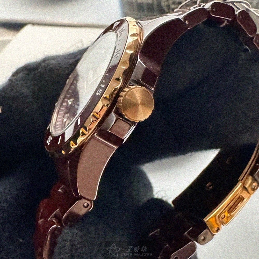 FOSSIL手錶,編號FS00134,36mm桃紅色圓形陶瓷錶殼,桃紅色中三針顯示錶面,桃紅色陶瓷錶帶款,暢銷熱賣!-細節圖5