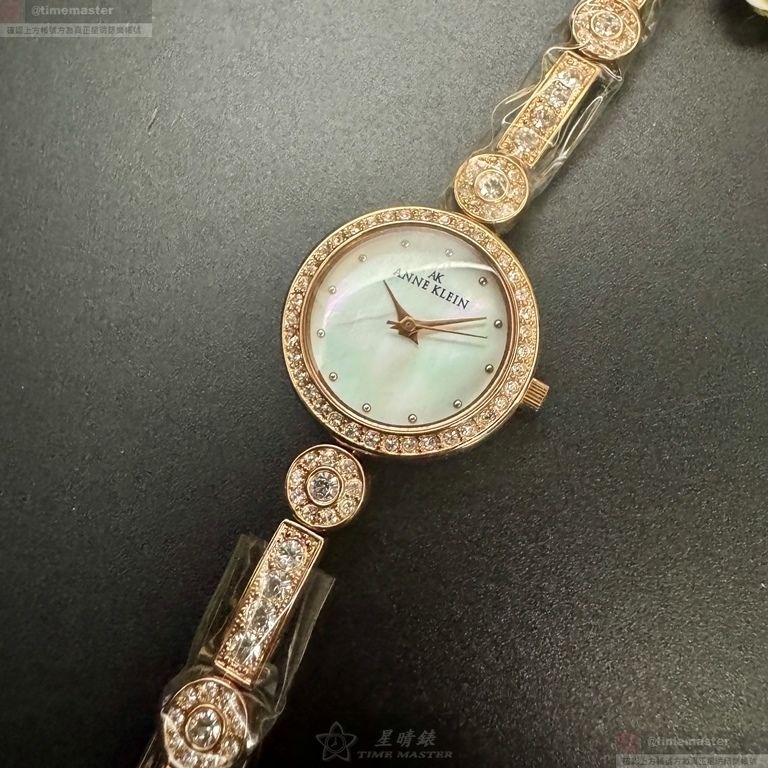 ANNE KLEIN手錶,編號AN00644,24mm玫瑰金錶殼,玫瑰金色錶帶款-細節圖4