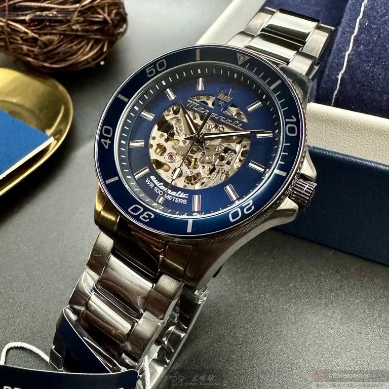 MASERATI手錶,編號R8823140015,44mm槍灰色錶殼,槍灰色錶帶款-細節圖2