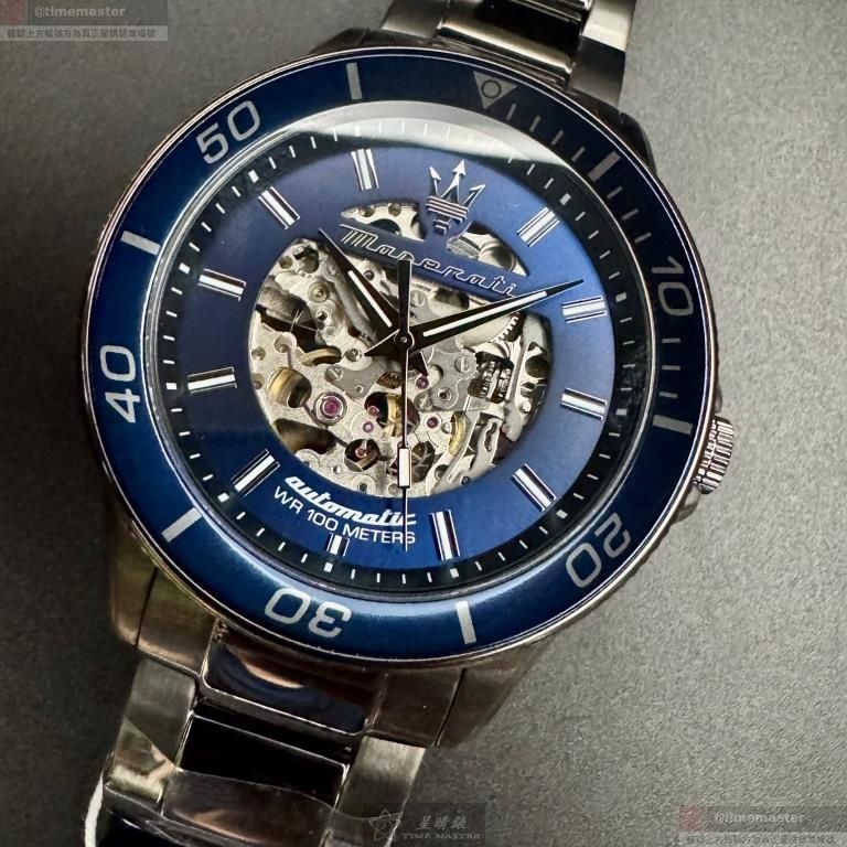 MASERATI手錶,編號R8823140015,44mm槍灰色錶殼,槍灰色錶帶款-細節圖9
