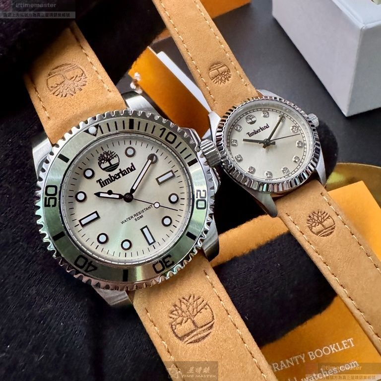 TimberLand手錶,編號TL57199,28mm銀錶殼,咖啡色錶帶款-細節圖6