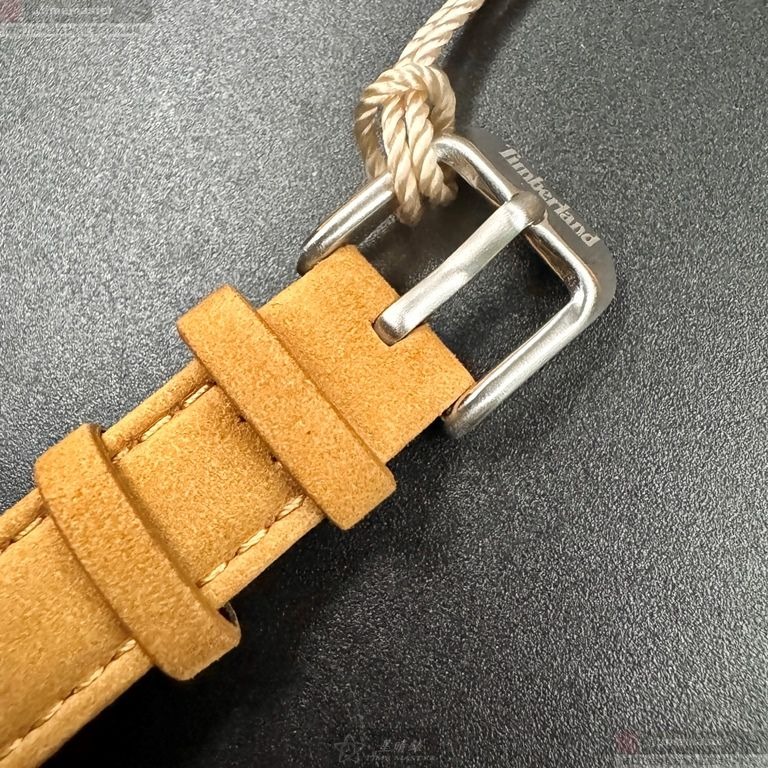 TimberLand手錶,編號TL57199,28mm銀錶殼,咖啡色錶帶款-細節圖9