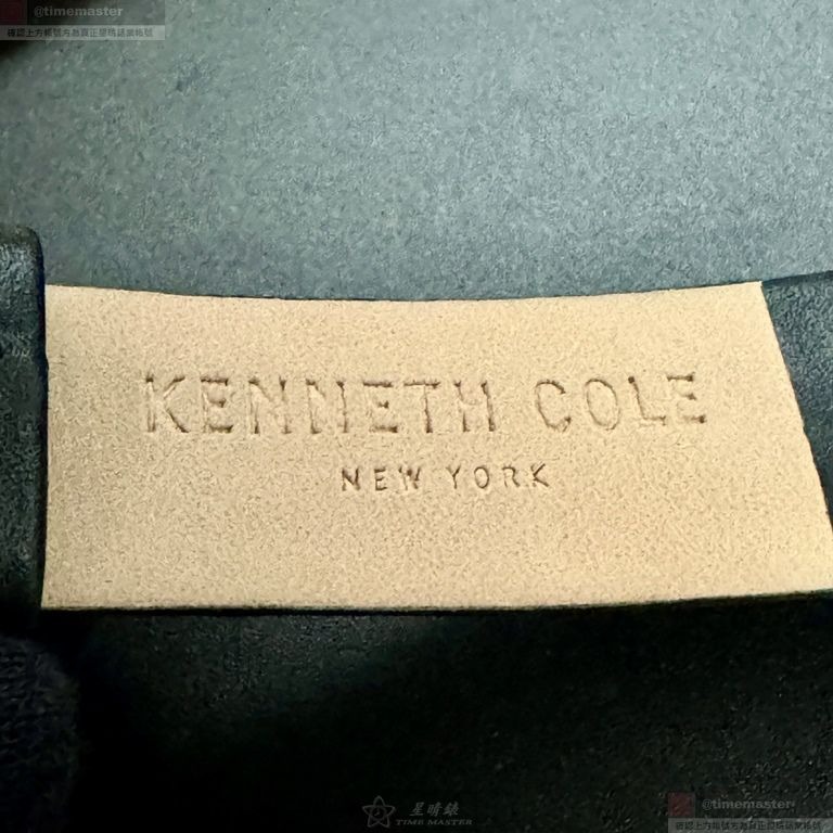 Kenneth Cole手錶,編號KC50205001,42mm銀錶殼,深黑色錶帶款-細節圖4
