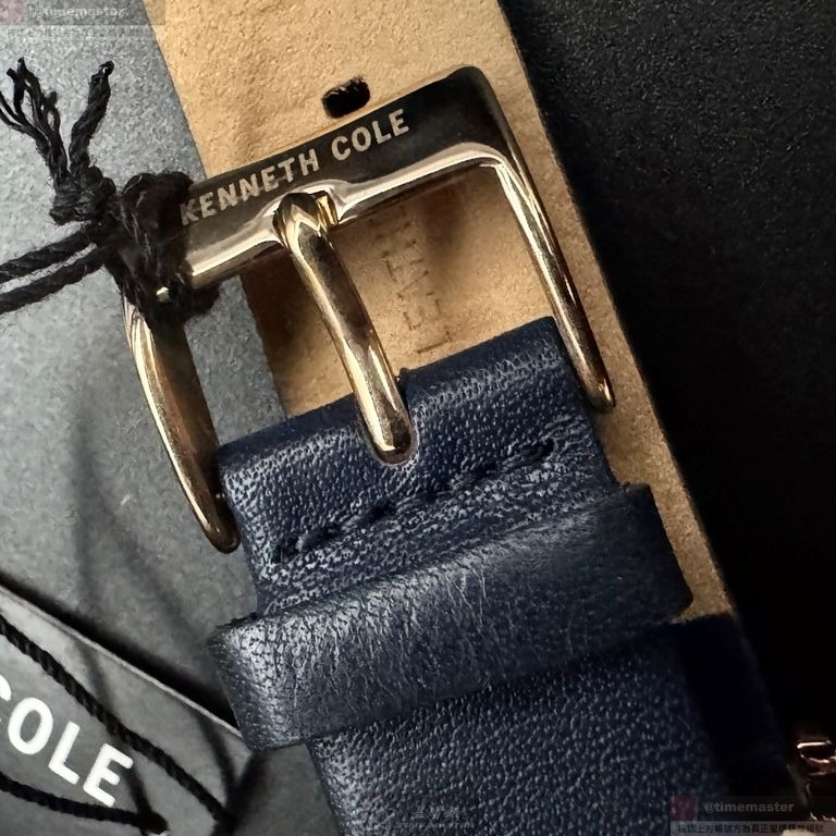 Kenneth Cole手錶,編號KC50801003,42mm玫瑰金錶殼,寶藍錶帶款-細節圖4