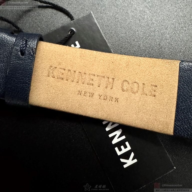 Kenneth Cole手錶,編號KC50801003,42mm玫瑰金錶殼,寶藍錶帶款-細節圖8
