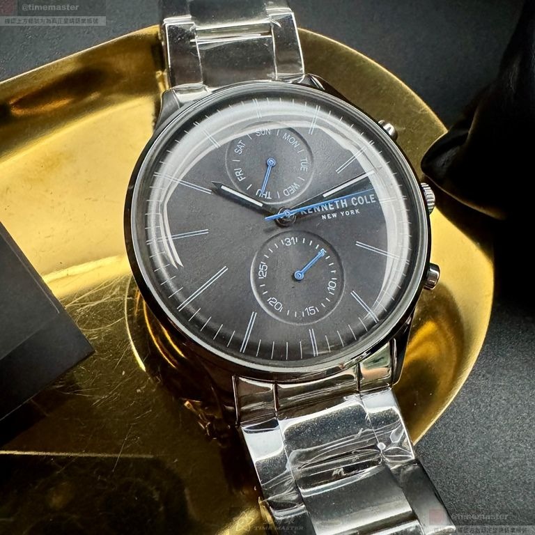 Kenneth Cole手錶,編號KC50585003,42mm銀錶殼,銀色錶帶款-細節圖6