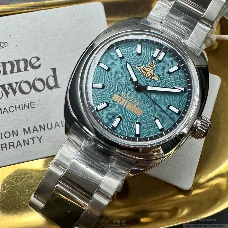 Vivienne Westwood手錶,編號VW30318,38mm銀錶殼,銀色錶帶款-細節圖3