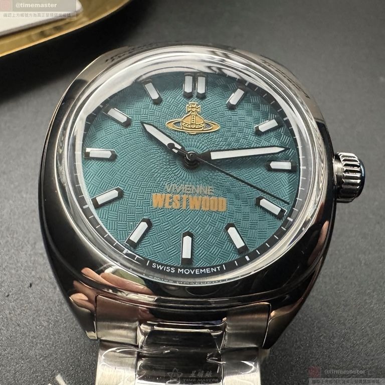 Vivienne Westwood手錶,編號VW30318,38mm銀錶殼,銀色錶帶款-細節圖8