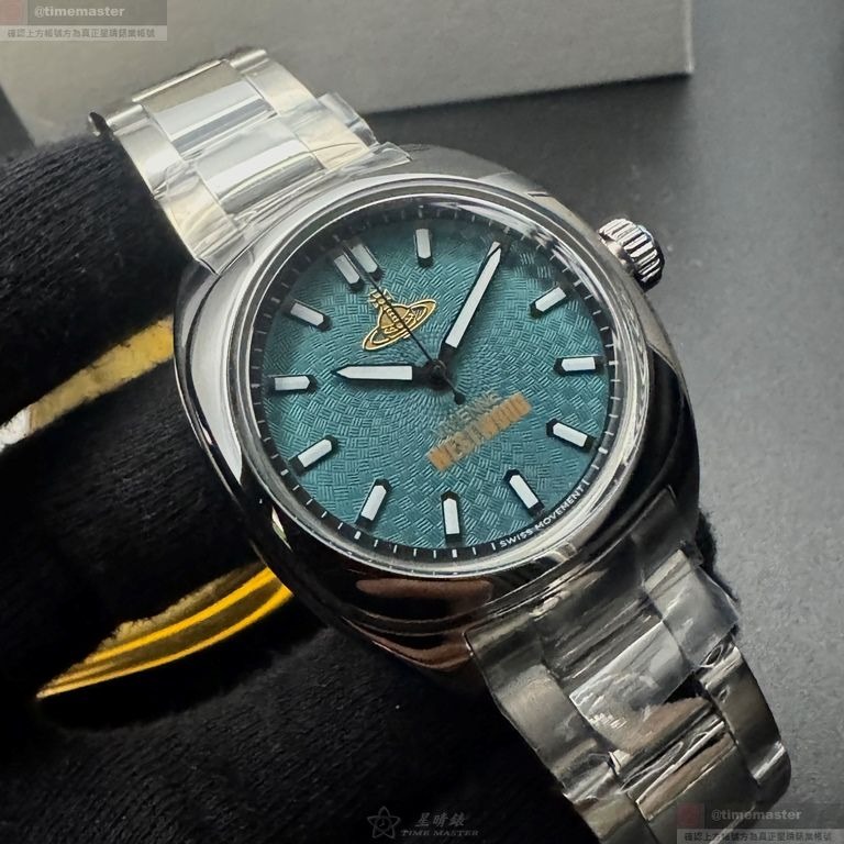 Vivienne Westwood手錶,編號VW30318,38mm銀錶殼,銀色錶帶款-細節圖10