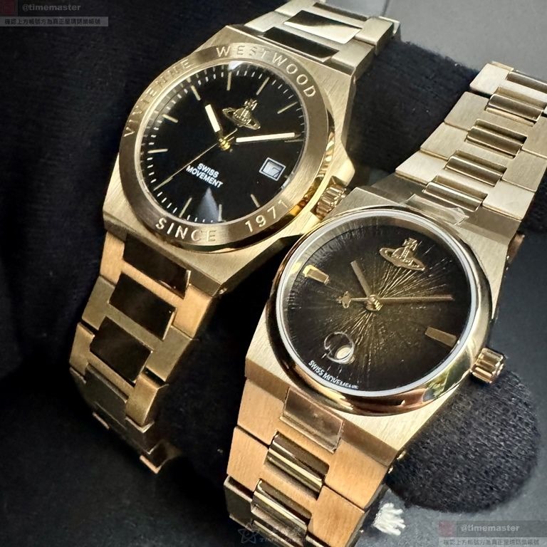 Vivienne Westwood手錶,編號VW30321,28mm金色錶殼,金色錶帶款-細節圖3