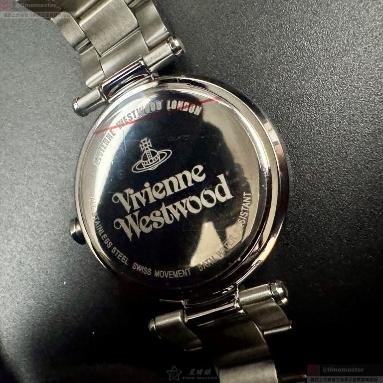 Vivienne Westwood手錶,編號VW30330,36mm銀錶殼,銀色錶帶款-細節圖4