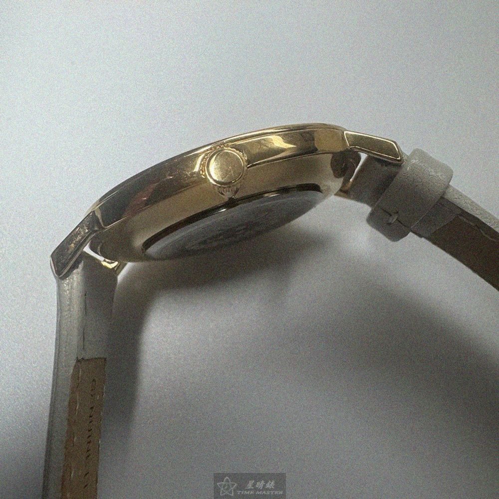 ANNE KLEIN手錶,編號AN00613,34mm金色錶殼,淺灰色錶帶款-細節圖4