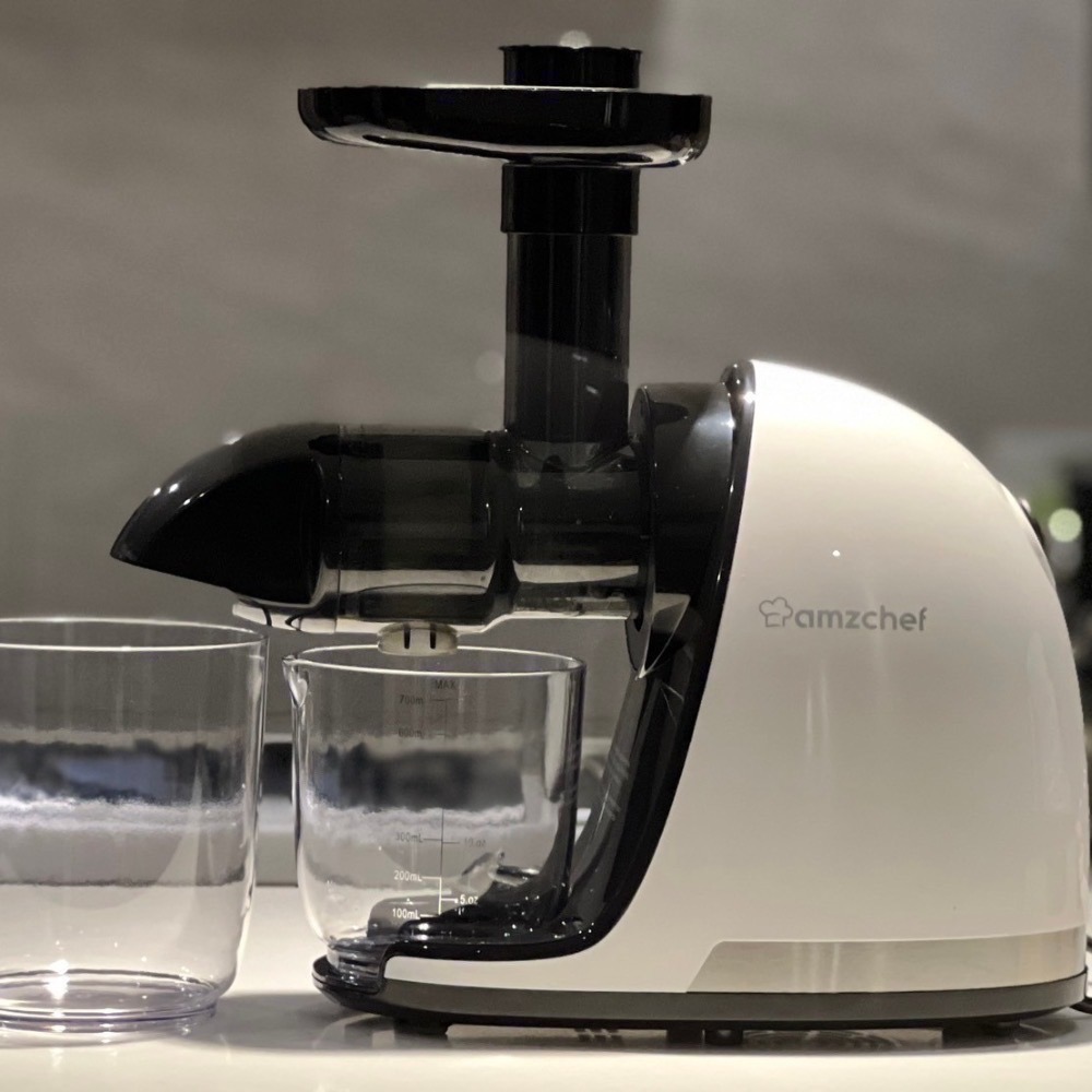 💫現貨-白.灰.綠.黑色✨ 快速出貨🚀 Shan🇺🇸代買 水平式 慢磨機 芹菜汁 醫療靈媒 可參考-細節圖3