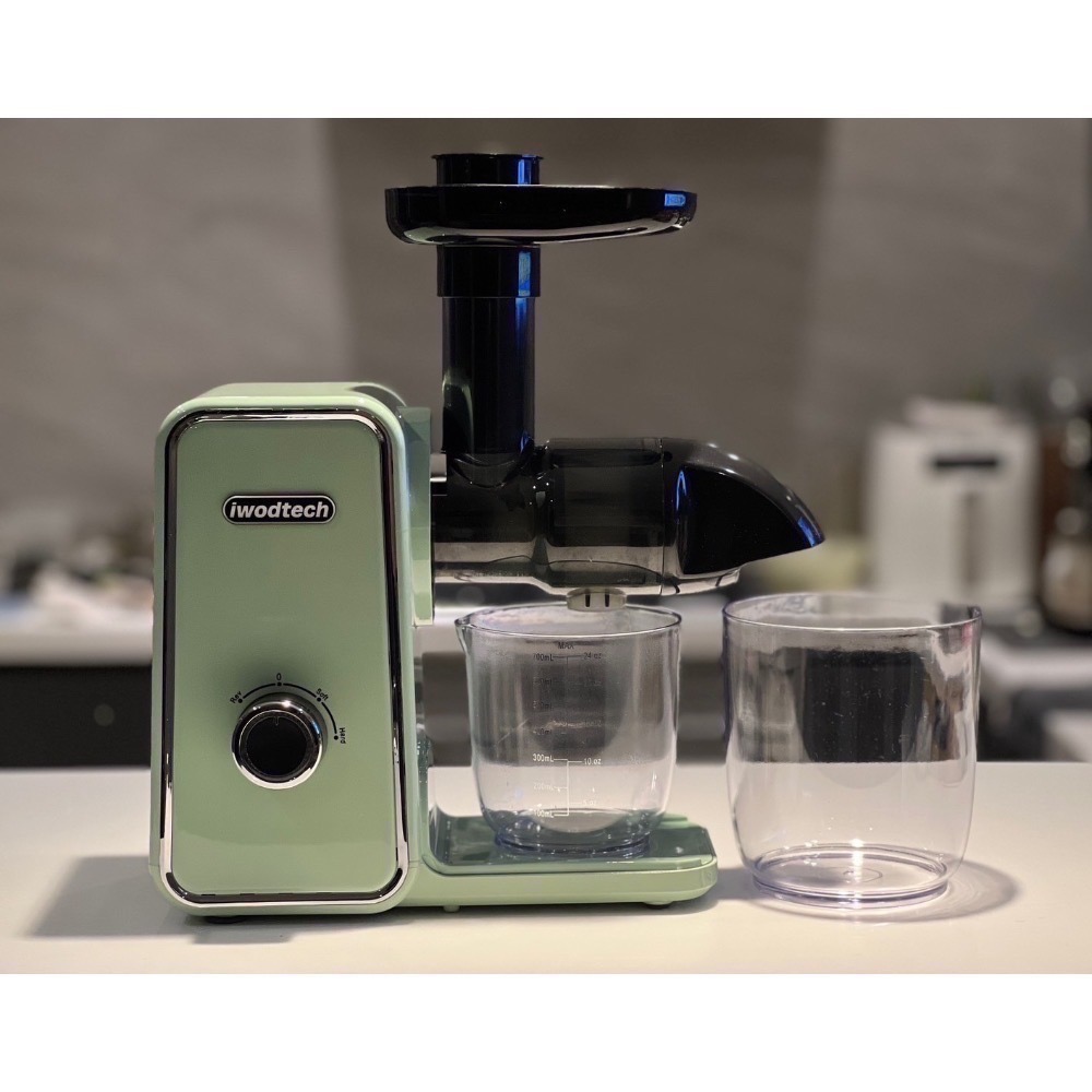 💫現貨-灰.黑.綠色✨ 快速出貨🚀 Shan🇺🇸代買 入門款 慢磨機 西芹汁 小麥草汁 芹菜汁 榨汁分離-細節圖10