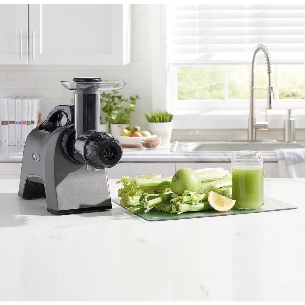 💫現貨-灰.藍色✨ 快速出貨🚀 Shan🇺🇸代買 Omega MM1500 慢磨機 蔬果機 研磨機 果汁機-細節圖5