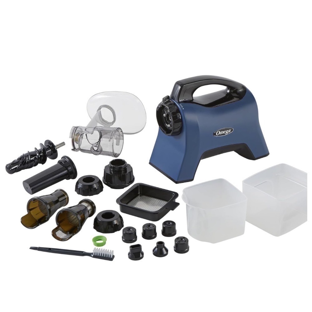 💫現貨-灰.藍色✨ 快速出貨🚀 Shan🇺🇸代買 Omega MM1500 慢磨機 蔬果機 研磨機 果汁機-細節圖10