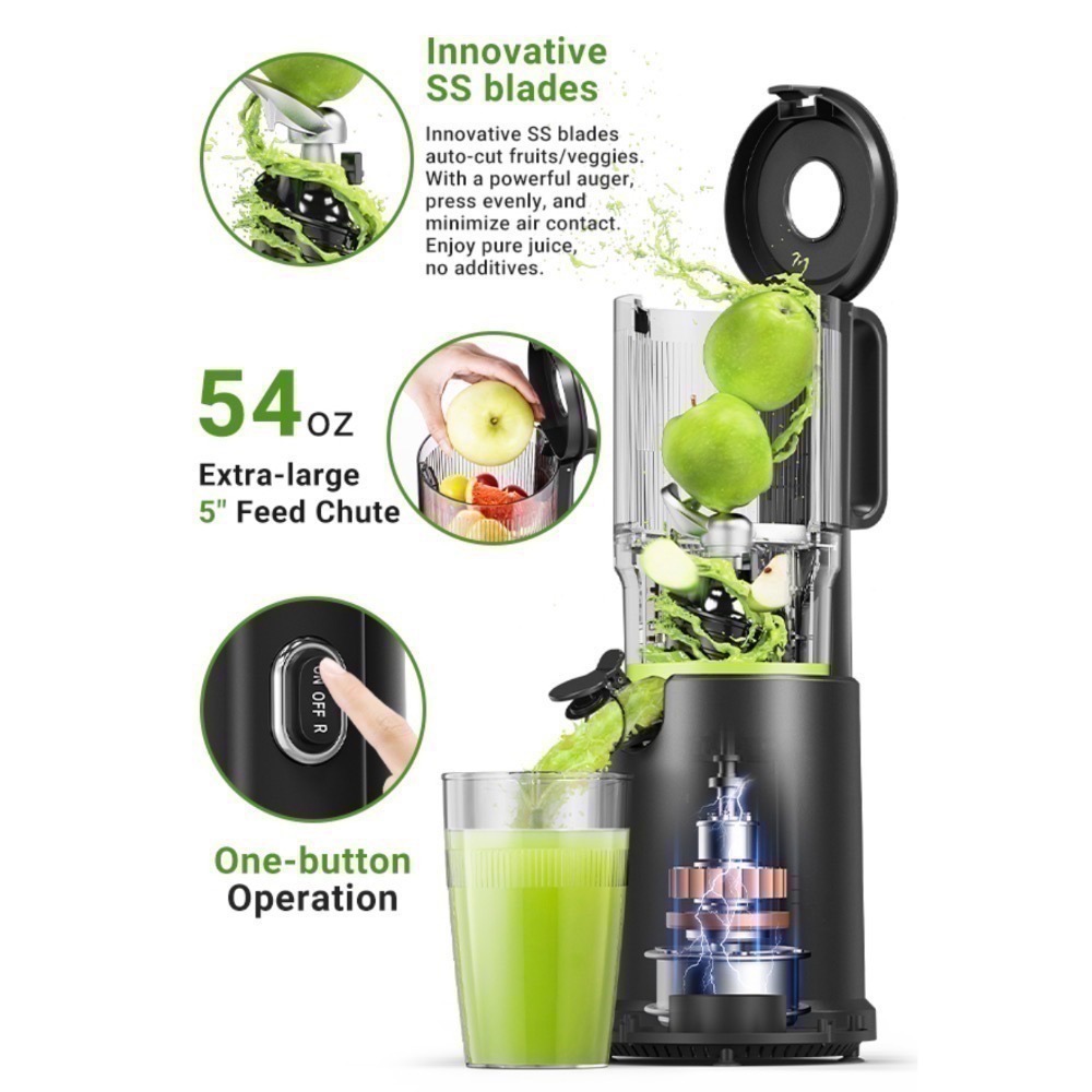 💫現貨✨ 快速出貨🚀 Shan🇺🇸代買 直立式 慢磨機 蔬果機 果汁機 冰砂機 豆漿機 nama J2可參考-細節圖6