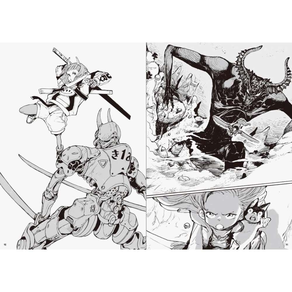 [代訂]Acky Bright 1st畫集BW アッキーブライト ビーダブリュ9784756256768-細節圖3