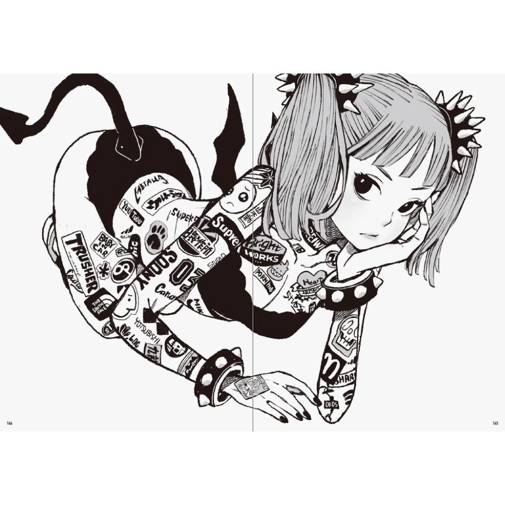 [代訂]Acky Bright 1st畫集BW アッキーブライト ビーダブリュ9784756256768-細節圖9