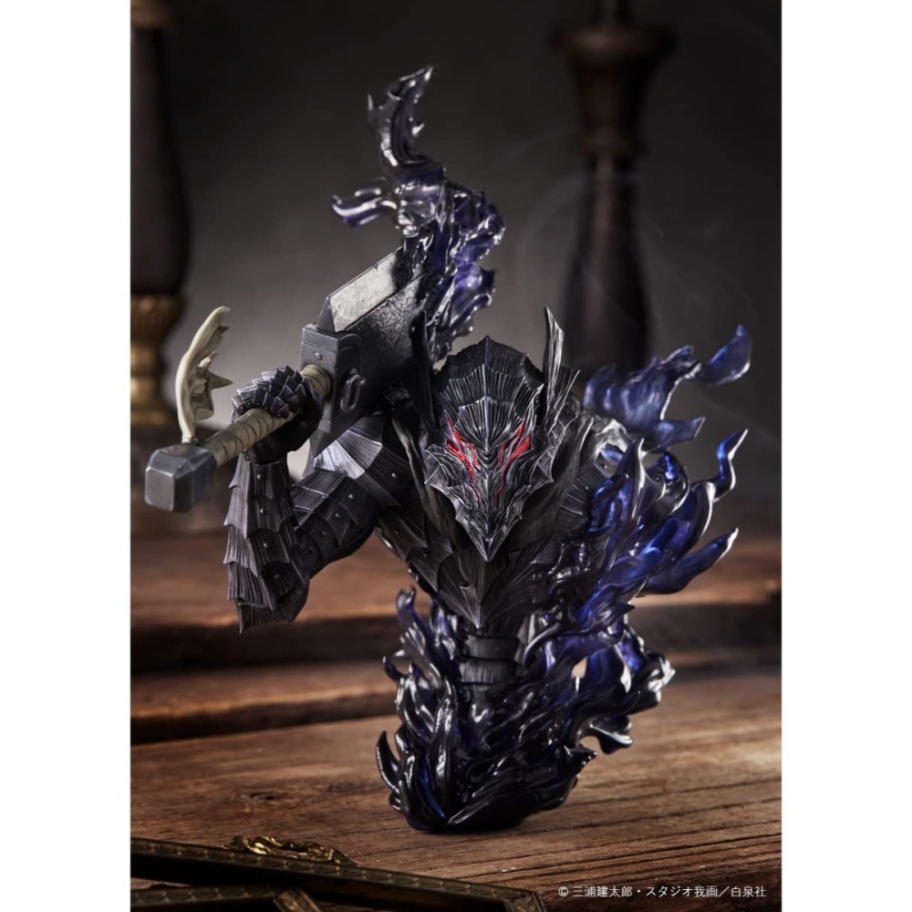 [代訂]三浦建太郎 烙印勇士 ベルセルク 42 限定版 附:凱茲 狂戰士鎧甲 胸像模型(日文漫畫)97845921063-細節圖3