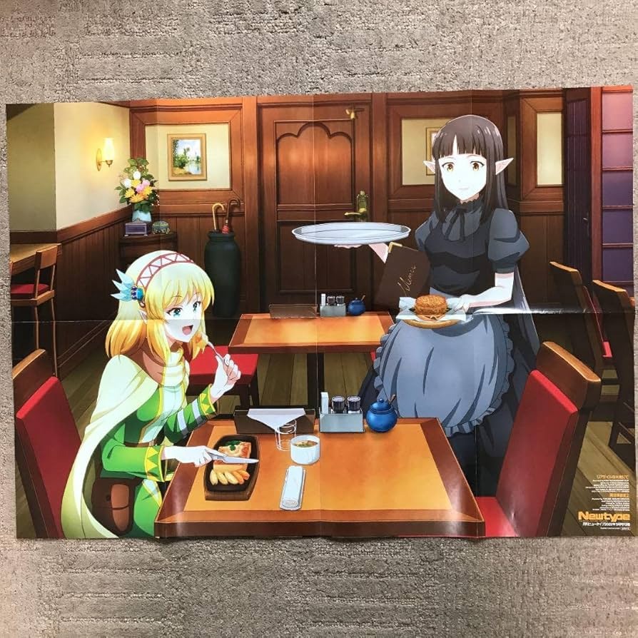 [現貨]Newtype 2022年2月號｜封面&特集五星物語｜附異世界食堂海報(日文雜誌)-細節圖2