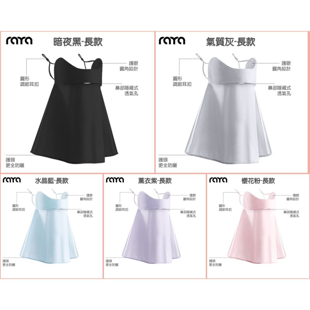 防曬面罩 涼感面罩 冰絲涼感 清爽 UPF50+ 夏天防曬消暑 騎行面罩-細節圖11