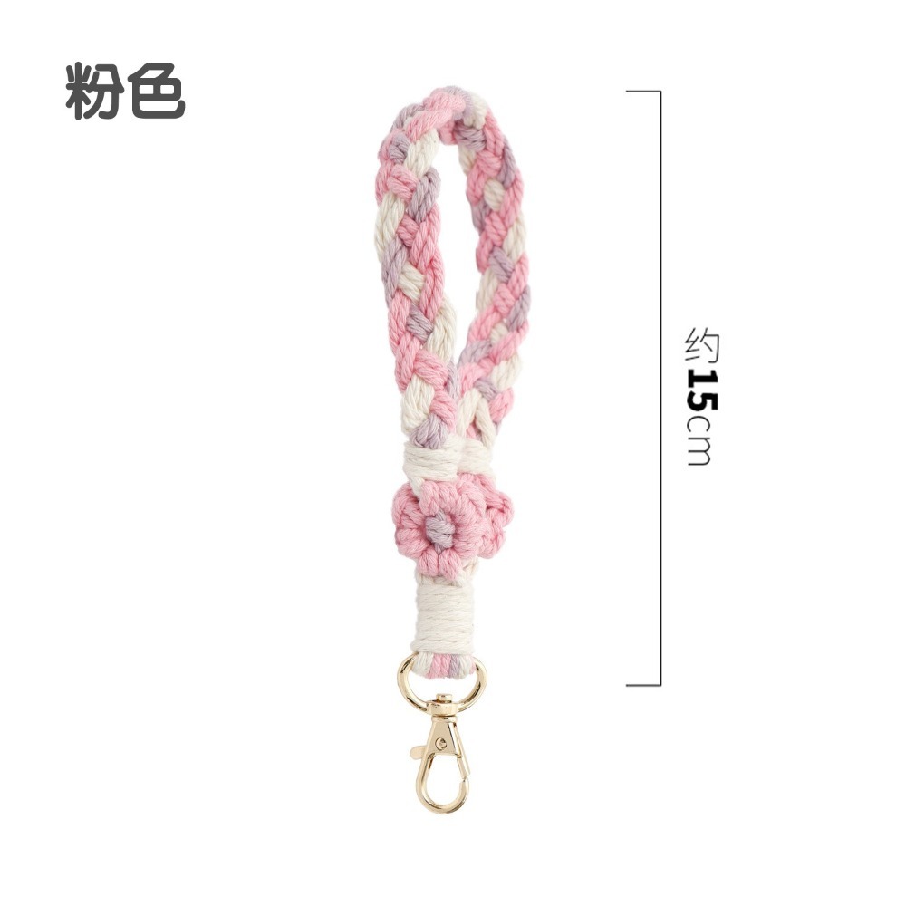 手工編織掛繩 手機掛繩 手機鍊 短款掛繩 包包吊飾-細節圖8