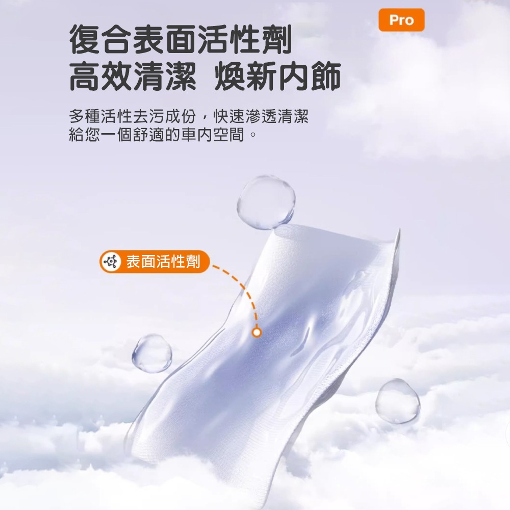 車用皮革清潔鍍膜溼巾 車用清潔溼巾 皮革內飾清潔 開車必備 車輛清潔-細節圖4