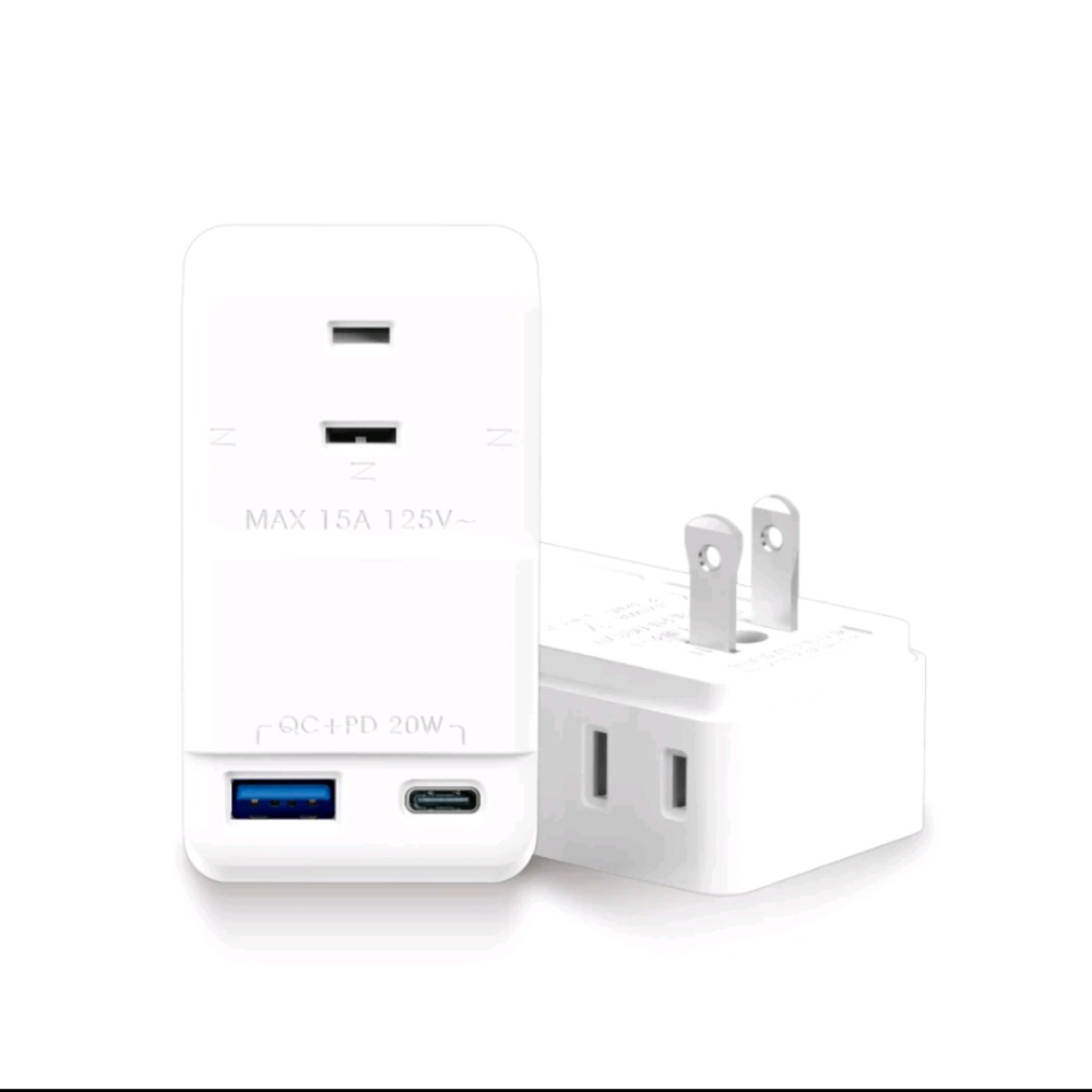 POLYWELL USB快充電源壁插 1轉3插座 20W快充 台灣製造MIT 過載保護 自動斷電 寶利威爾-細節圖11