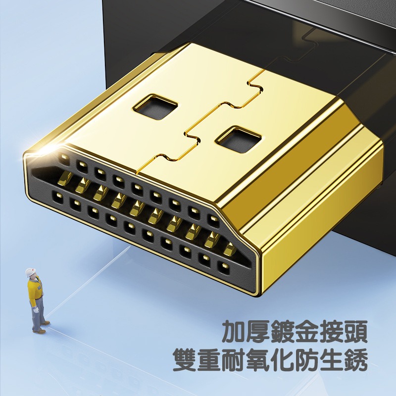 HDMI線 HDMI2.0 HDMI公對公 4k 60Hz 高清還原 視頻線 電視線-細節圖4