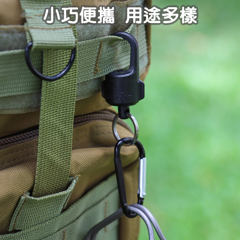 準卯結構磁吸扣  鑰匙扣 磁吸掛勾 高負重穩固鎖定 超強磁吸力 耐用安全設計-細節圖5