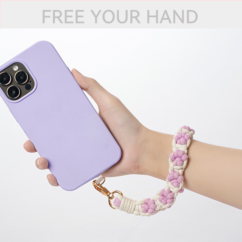 手工編織掛繩 手機吊飾 手機掛繩 萌萌貓爪設計 可愛俏皮 手機掛繩 小物吊飾-細節圖7