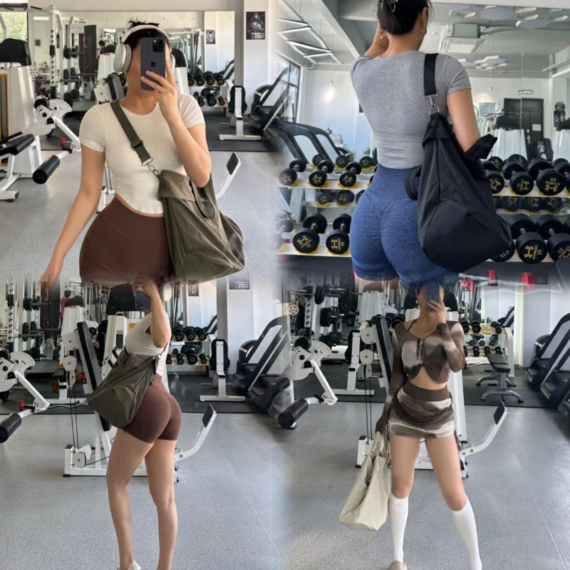 韓風側背包 大容量多功能設計 側背手提二用 舒適面料 流行款式-細節圖6