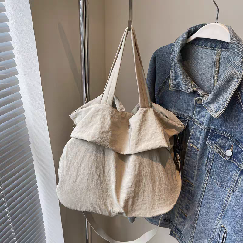 韓風側背包 大容量多功能設計 側背手提二用 舒適面料 流行款式-規格圖9