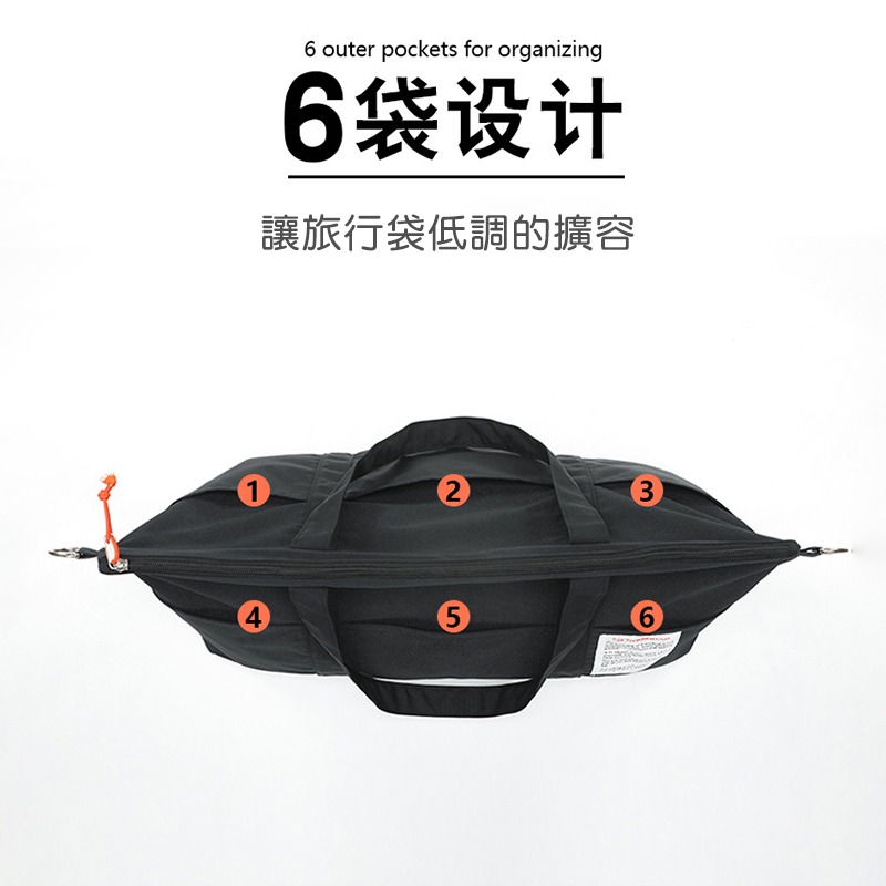 旅行袋 旅行包 旅行收納包 防潑水行李箱拉桿掛袋 輕便耐用 旅遊出差必備收納袋-細節圖4