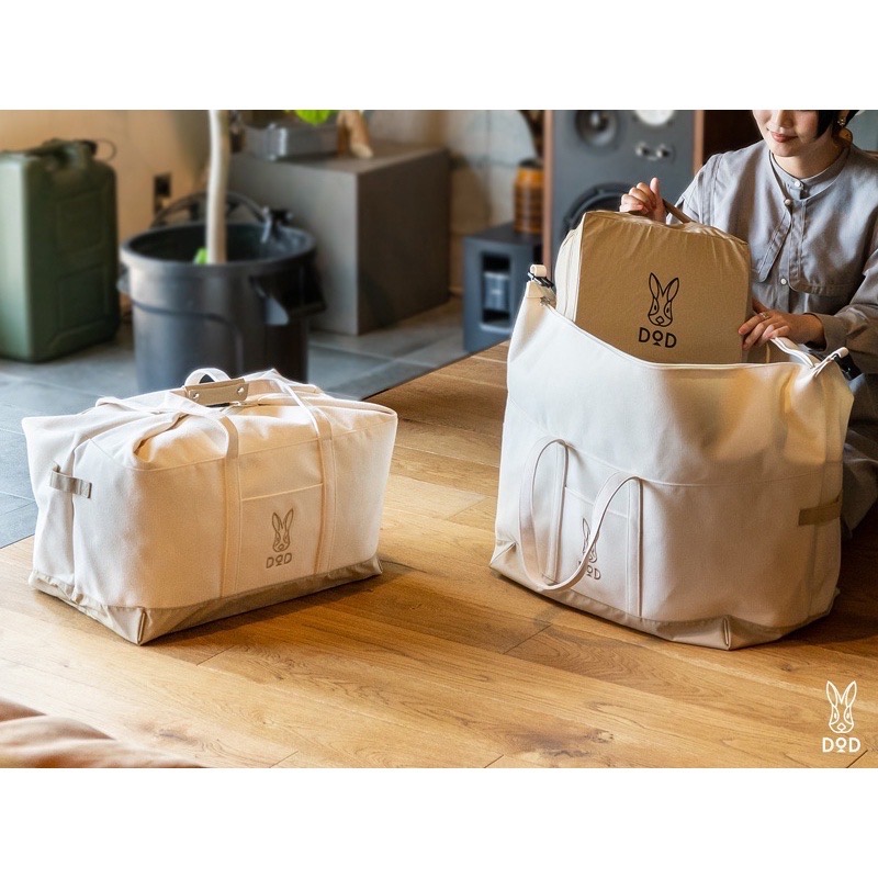 Huaの日韓代購🔥比蝦皮賣場便宜 日本DOD營舞者 衣物收納 旅行袋 過夜包 露營用品袋 露營收納袋 40L 65L-規格圖9