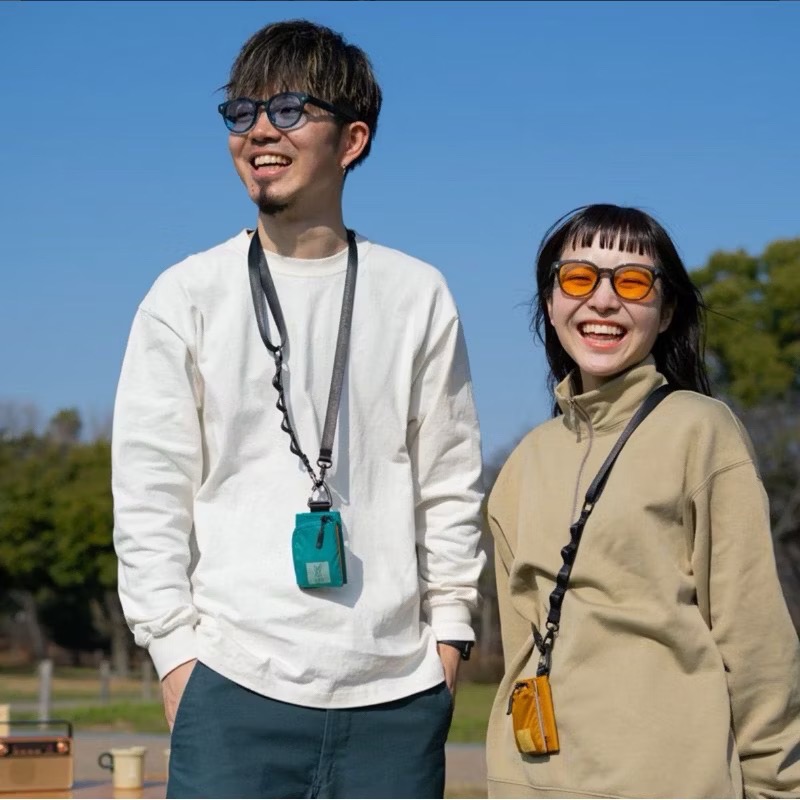 Huaの日韓代購 🌟日本公司貨 🔥台灣現貨 🌟DOD營舞者 黑兔 戶外 登山 音樂祭 輕便 鑰匙包🔑 零錢包-細節圖2