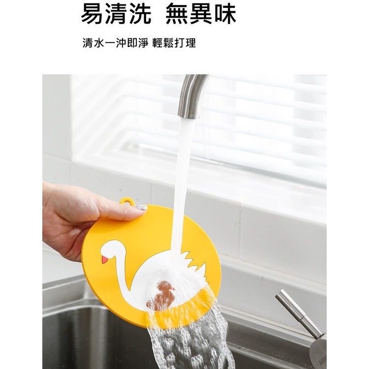 【Fm時尚家居】 加厚矽膠軟墊 耐高溫隔熱鍋墊 矽膠萬用墊 隔熱墊 防滑墊 餐桌墊 杯墊 鍋墊-細節圖6