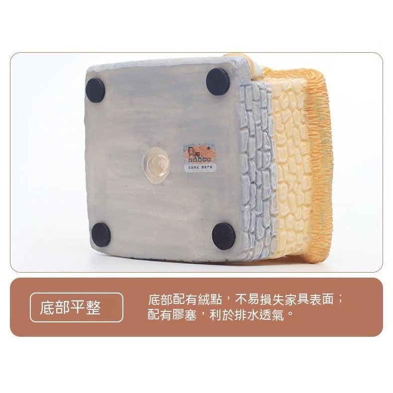 【Fm時尚家居】多肉花盆 田園小屋花盆 農家小院花盆  創意花盆-細節圖7