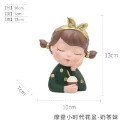 【Fm時尚家居】 多肉花盆 多肉創意花盆 摩登小時代女孩盆器 居家裝飾 花盆-規格圖7