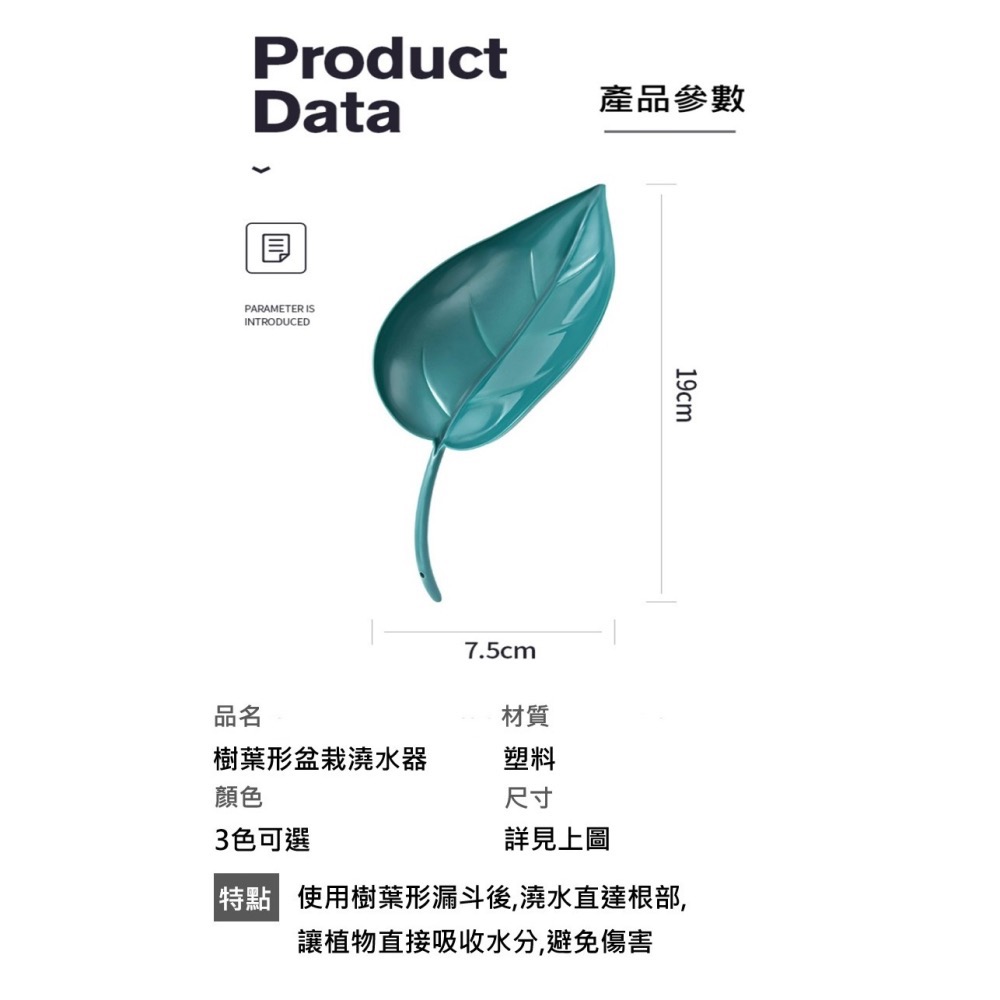 【Fm時尚家居】園藝用品 樹葉漏斗澆水器 盆栽澆水漏斗 植物引流澆水器-細節圖8