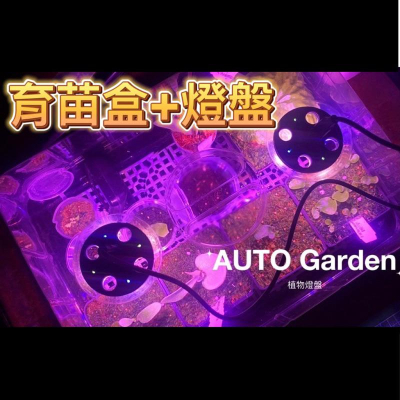 AUTO Garden 現貨! 亞馬遜同步 LED 加厚加高 透明蓋(育苗盤專用) /保溼箱/多肉植物/食蟲植物/育苗盆